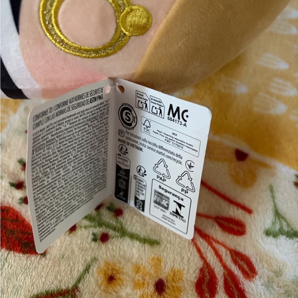 ❤️Barbie Cuutopia Plush, 10-inch Soft Pillow Doll with Chevron Swimsuit NWT - Picture 6 of 10